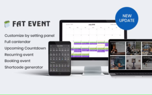 FAT Event - WordPress Event and Calendar Booking