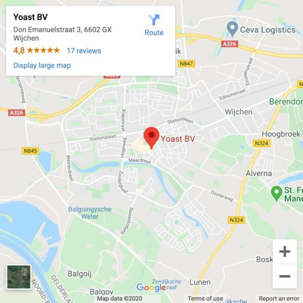 Yoast HQ visible en Google Maps