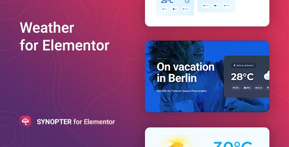 Synopter – Clima para Elementor