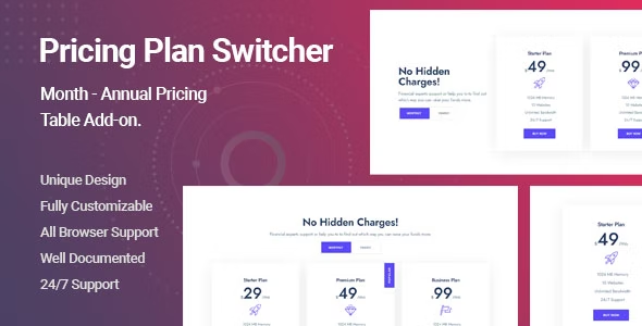 Ultimate Pricing Plan Switcher