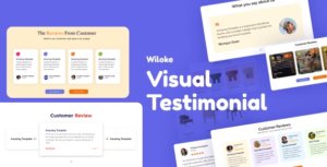 Wiloke Elementor Visual Testimonial