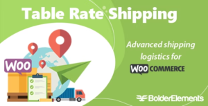 Table Rate Shipping for WooCommerce (by BolderElements)