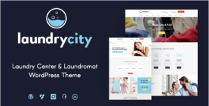 Laundry City - Dry Cleaning & Washing Services Theme