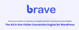 Brave - Drag n Drop WordPress Popup, Optin, Lead Gen & Survey Builde