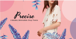 Precise – A Modern, Minimalistic Shop Theme