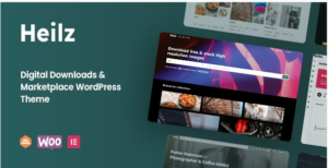 Heilz - Digital Downloads & Marketplace WordPress Theme