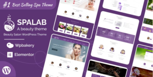 Spa Lab - Beauty Salon WordPress Theme