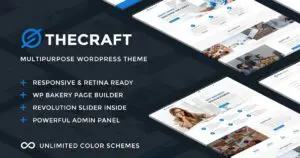 TheCraft - Responsive Multipurpose WordPress Theme