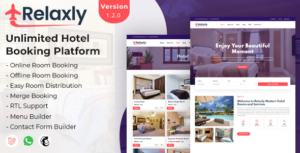 Relaxly Unlimited Hotel Booking Platform