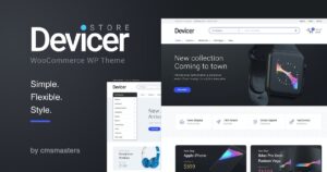 Deicer Electronics, Mobile & Tech Store WordPress Theme