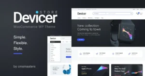 Deicer Electronics, Mobile & Tech Store WordPress Theme
