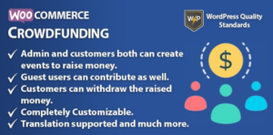Woocommerce Crowdfunding