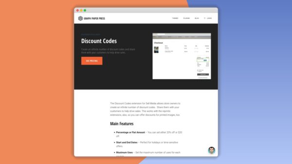 Graph Paper Press Sell Media Discount Codes Add-On
