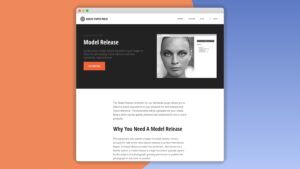 Graph Paper Press Sell Media Model Release Add-On