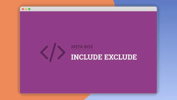 Meta Box Include Exclude