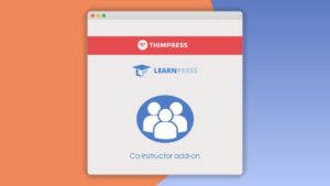 Learnpress Co-Instructor Add-On