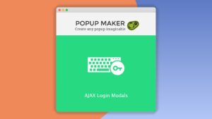 Popup Maker – Ajax Login Modals