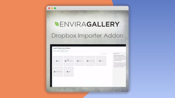 Envira Gallery – Dropbox Importer Addon