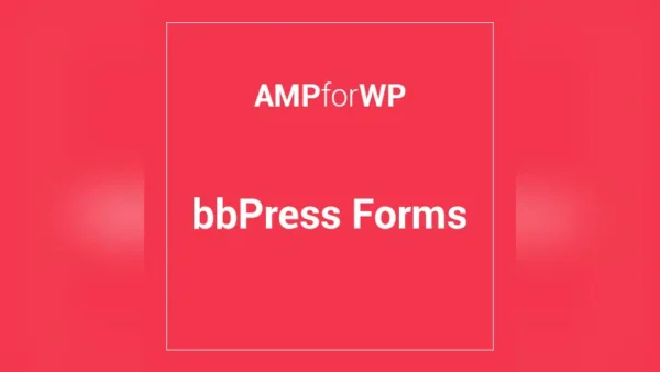 Bbpress For Amp