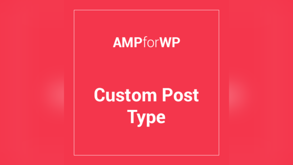 Custom Post Type Support For Amp