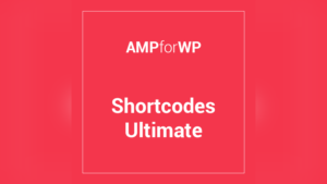 Amp Shortcodes Ultimate