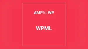 Wpml For Amp