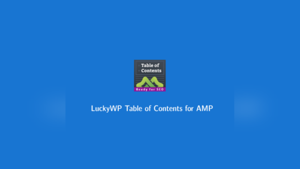 Luckywp Table Of Contents For Amp