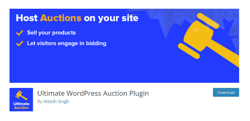 7 complementos profesionales de subasta de WordPress 3 Complemento de subasta definitivo de WordPress