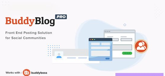 1 BuddyBlog Pro