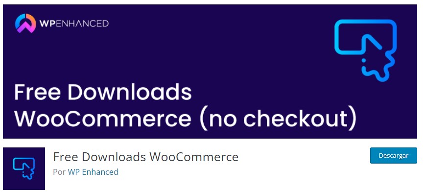 Configurar descargas gratuitas en WooCommerce