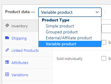 Agregue un temporizador de cuenta regresiva de ventas a granel para productos variables
