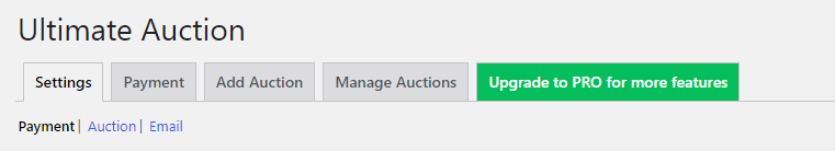 Configuración del plugin