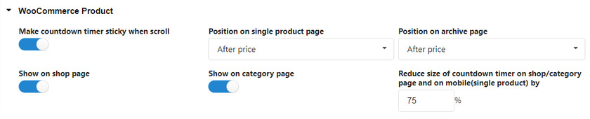 3) Configuración del producto WooCommerce