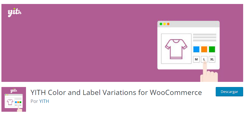 YITH WooCommerce Color and Label Variations