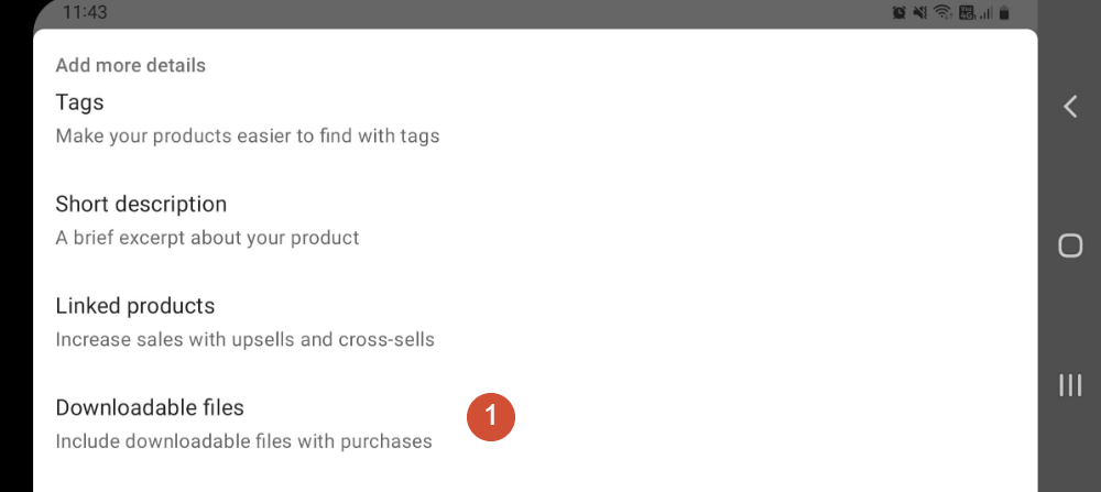 Incluyendo la descarga de archivos con las compras de WooCommerce.