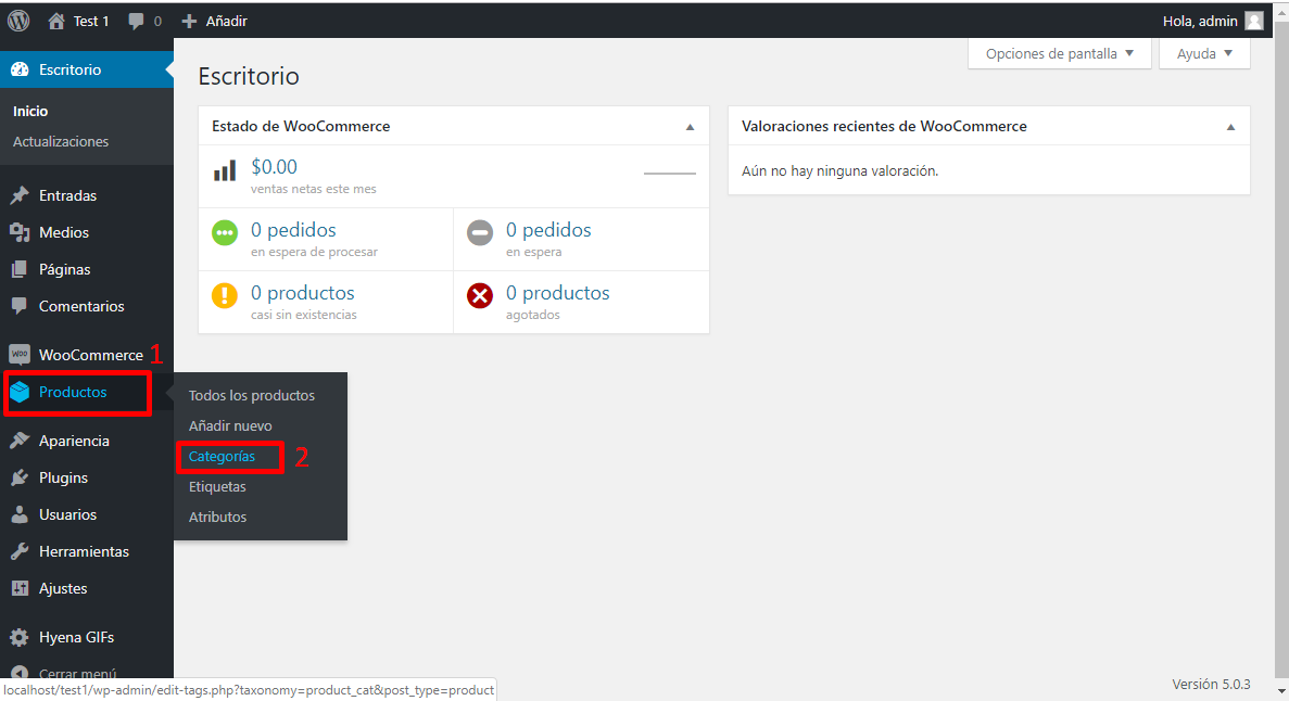 agregar Imagen categoria woocommerce