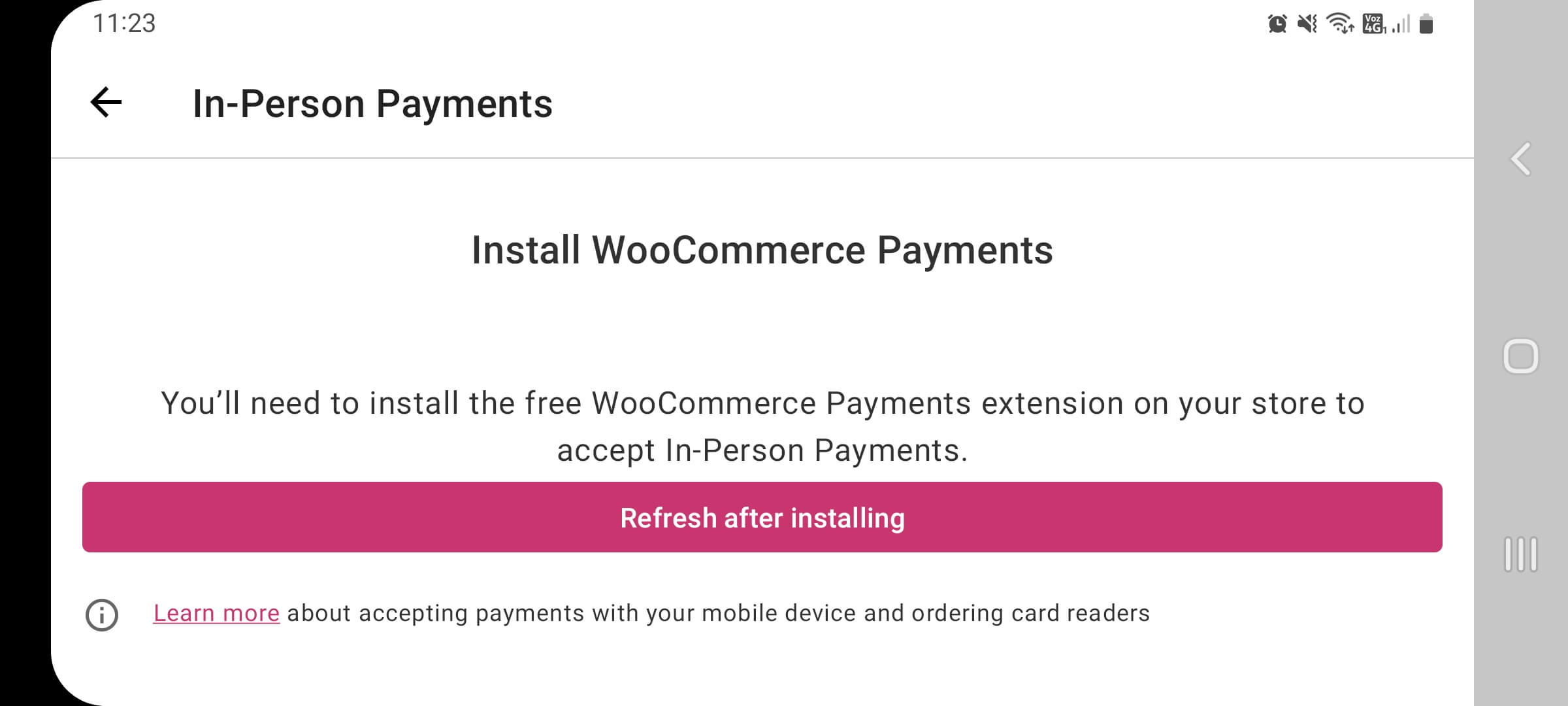 Habilitación de WooCommerce Payments para su tienda