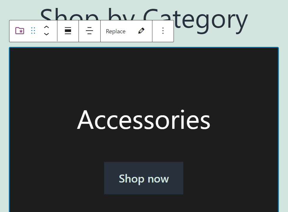 El bloque WooCommerce de categoría destacada en acción
