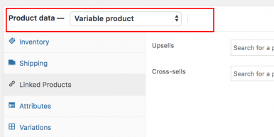 Paso 03: habilitar la variación de atributos en el producto variable