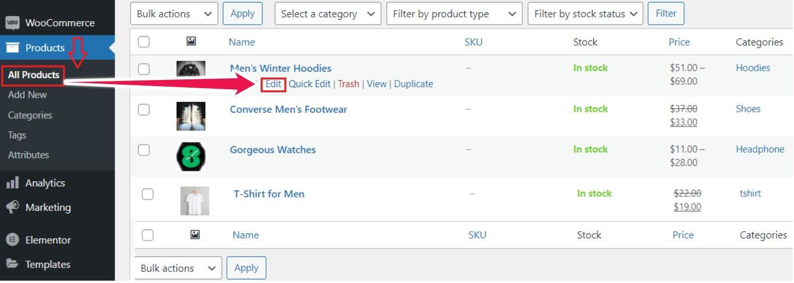 Agregue múltiples imágenes a la variación del producto WooCommerce
