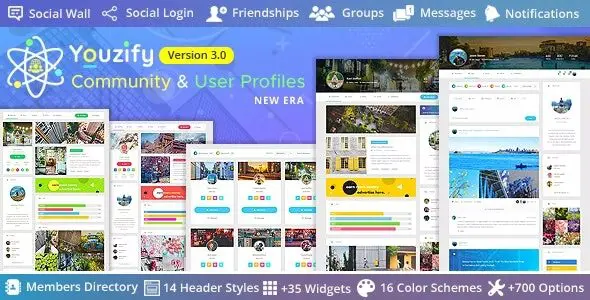 Youzify – BuddyPress Community & WordPress User Profile