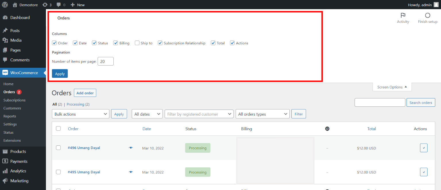 como-administrar-pedidos-en-woocommerce