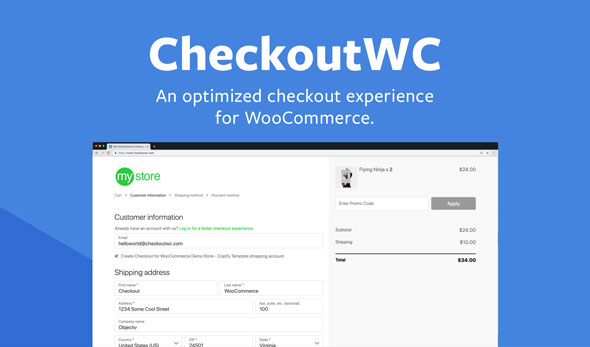 CheckoutWC – Optimized Checkout Page for WooCommerce