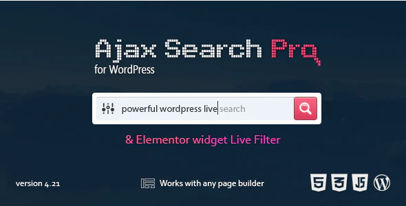 Ajax Search Pro for WordPress