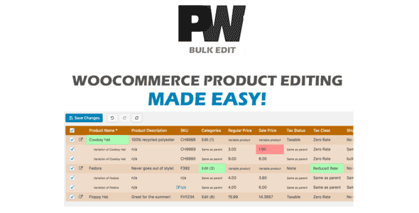Pimwick WooCommerce Bulk Edit Pro