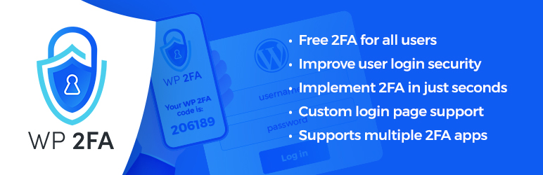 WP 2FA Premium – Two-factor authentication for WordPress