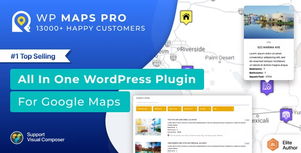 Wp Maps Pro – WordPress Plugin for Google Maps