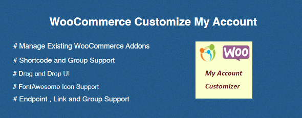 Customize My Account