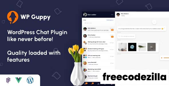 WP Guppy – A live chat plugin