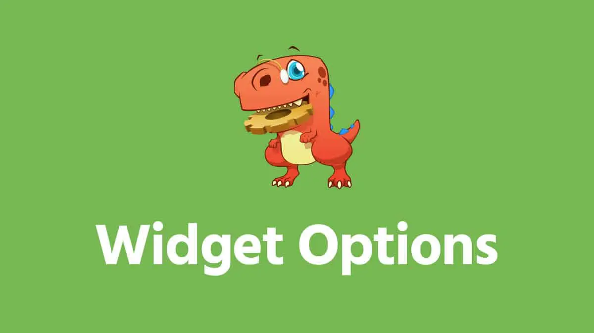 Extended Widget Options Pro